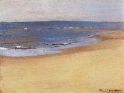 William Stott of Oldham Turquoise sea oil